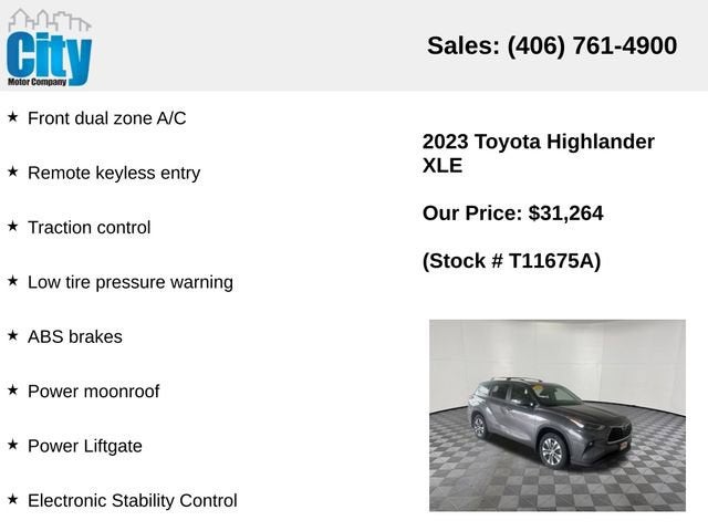 2023 Toyota Highlander L