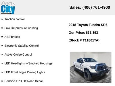 2018 Toyota Tundra 4WD SR5