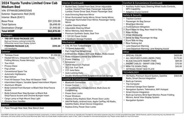 2024 Toyota Tundra 4WD Limited