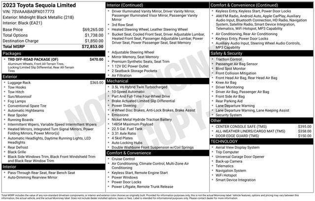 2023 Toyota Sequoia SR5