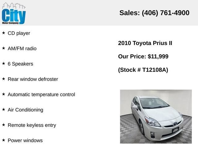 2010 Toyota Prius II