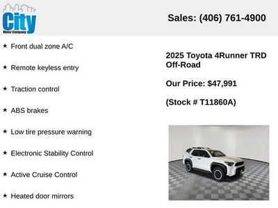 2025 Toyota 4Runner SR5