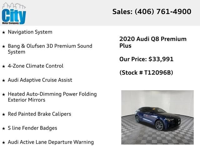 2020 Audi Q8 Premium Plus