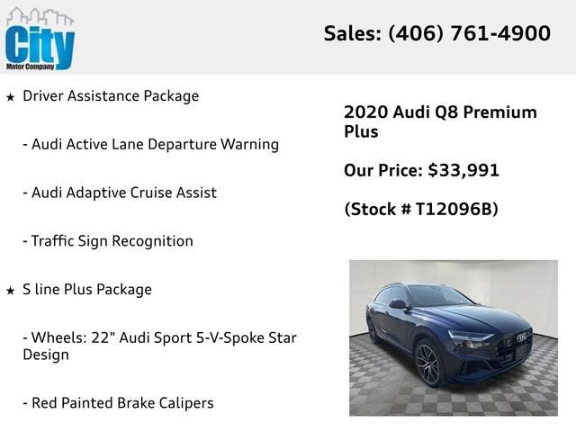 2020 Audi Q8 Premium Plus
