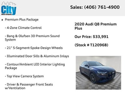 2020 Audi Q8 Premium Plus